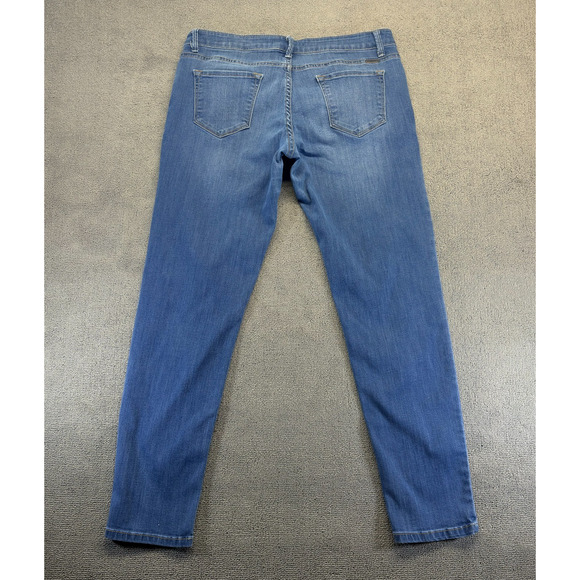 KanCan Womens Skinny Jeans Blue 15/31 Denim 5-Pocket Stretchy (Fits 34x30) - Picture 10 of 12